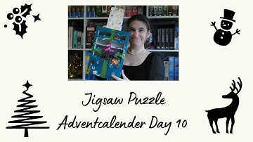 🧩 Jigsaw Puzzle Advent Calendar 2022 – Day 10 | Timelapse Magic