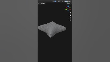 Create a Stylized Pillow in Blender #blendercommunity