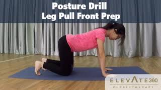 Correct Your Sway Back l Leg Pull Front Prep