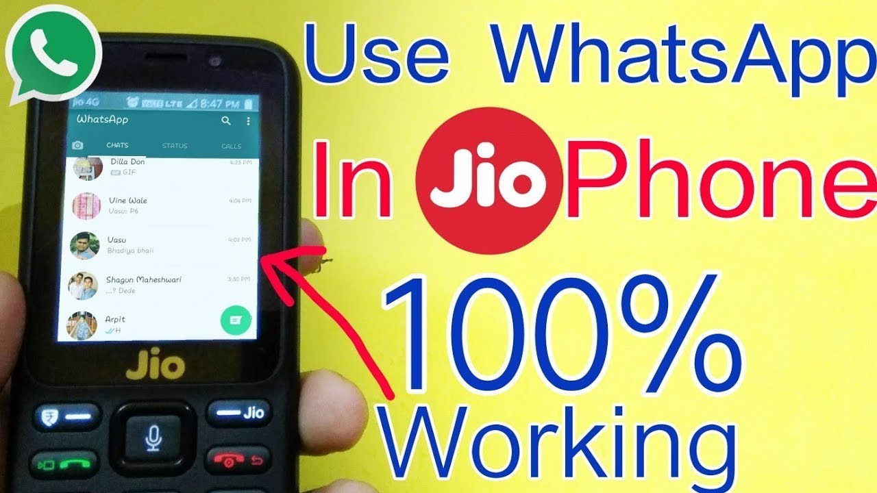 Use Whatsapp On Jio Phone Working Method Jio Phone Me Whatsapp Kaise Chalaye Jio Phone - 163 mb roblox bypass audio 2019 100 audios mp3 song