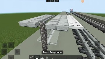 Minecraft | Train station | Tutorial ( Part 2 )