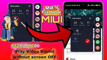 MIUI Video Toolbox || Play Video Sound with Screen Off || Missing Option Fix Now