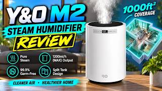 Y&O M2 Steam Humidifier Review | 10Liter - No White Dust, No Filters to Buy｜Runs on Plain Tap Water