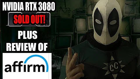 NVIDIA RTX 3080 판매마감! Affirm 리뷰 포함