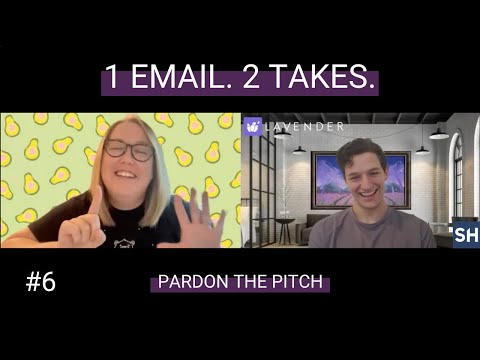 1 Email. 2 Takes. #6: Pardon the Pitch
