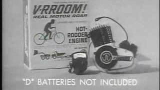 Mattel &quot;V-rroom!&quot; TV Commercial 1960s