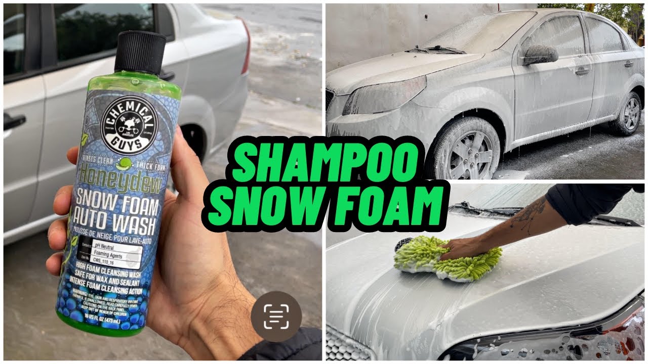 SHAMPOO CHEMICAL GUYS HONEYDEW SNOW FOAM / REVISADO 