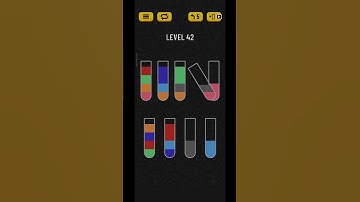 Water sort puzzle level #42