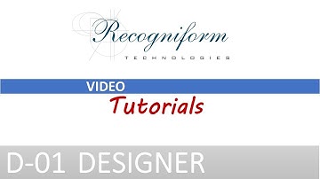 [D-01] Recogniform Designer: Overview