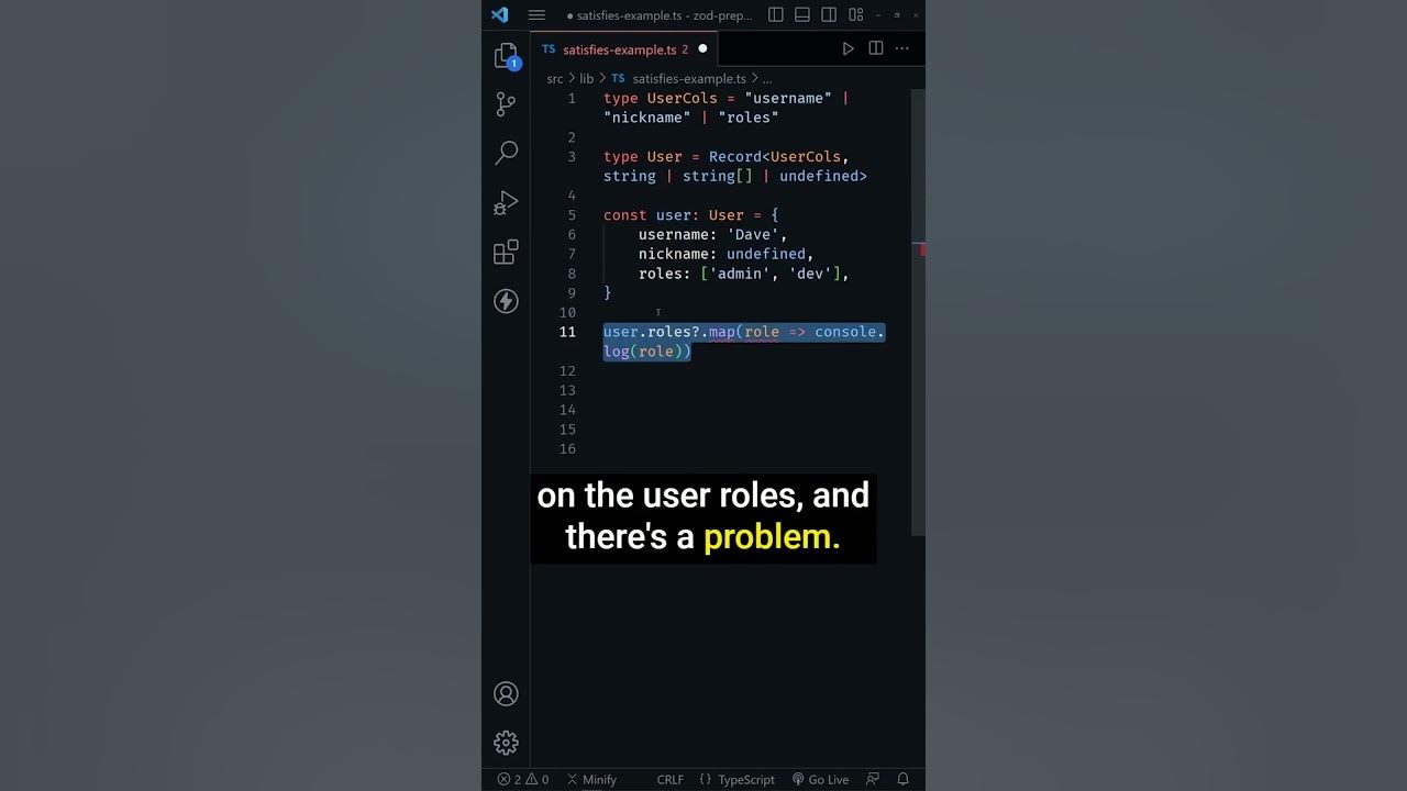 TypeScript Satisfies Operator Can Be Very Useful YouTube typescript-satisfies-operator-can-be-very-useful-youtube