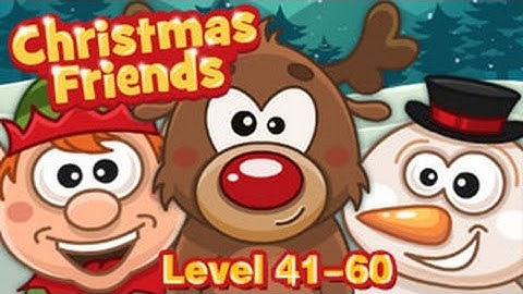 Christmas Friends Walkthrough Level 41-60(Html5)