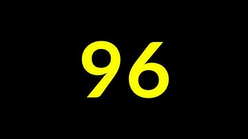 96 Seconds Countdown Timer With Sound Effect