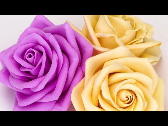 Как Сделать Цветок Розу из атласа Видео Мастер Класс.diy - YouTube