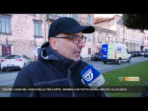TEATRO: COME NEL 'GIOCO DELLE TRE CARTE', SEMBRA CHE TUTTO SIA GIA' DECISO | 14/12/2023