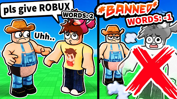 Roblox LIMITED WORDS admin trolling