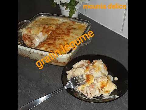 وجبة-صيفية-خفيفة-و-سريعة-غراتان-الخضر-gratin-au-légumes-un-plat-d'été-facile-rapide
