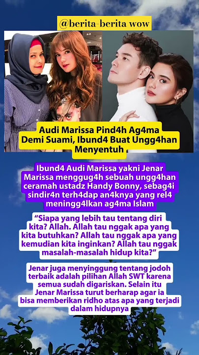 Ibunda buat unggahan singgung audi marissa‼️ #audimarissa #artis #viralvideo #public #shorts #fyp