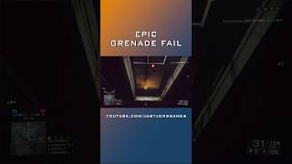 An epic grenade fail from Battlefield 4 #shorts