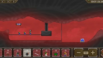 Lemmings revisited épisode 1 niveau 6