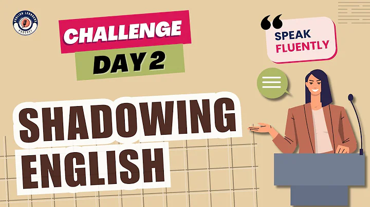 Shadowing English Speaking Practice | 5-Day English Speaking Challenge | Learn English