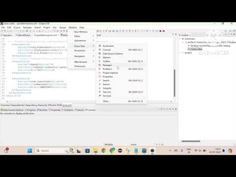 How to open Project Explorer in Eclipse
