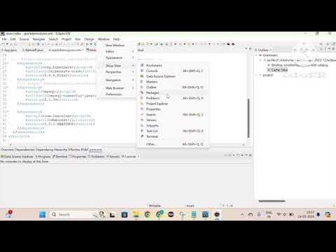 How to open Project Explorer in Eclipse - YouTube