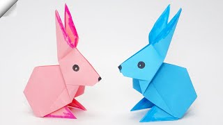 Gemakkelijk origami konijn | Paasknutselideeën