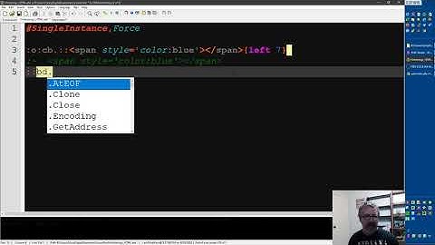 Auto close HTML tags with HotStrings from AutoHotkey