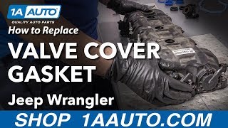 How to Replace Valve Cover Gasket 06-18 Jeep Wrangler - YouTube