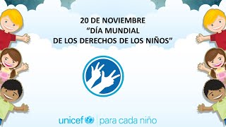 20 de noviembre | Día Mundial de los Derechos de los Niños en LSA | Lengua de Señas Argentina by Carolina Sarria 2,023 views 2 years ago 2 minutes, 37 seconds
