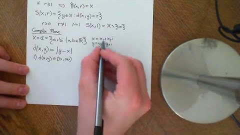 Open Balls, Closed Balls and Spheres in the Complex Plane