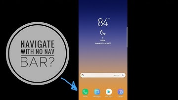 Note 9 - Navigating with no nav bar??