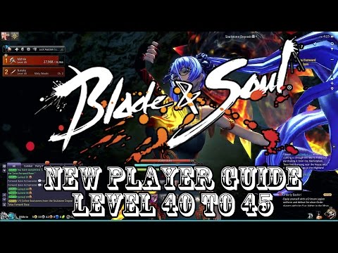 Blade & Soul 013 New Player Guide Level 40 to 45