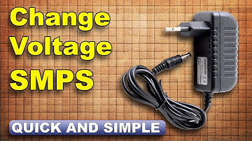 How to change the voltage of the power supply? } * { The easiest way!