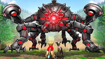 I MADE NEW OMNIDROID V13 ROBOT IN GMOD...