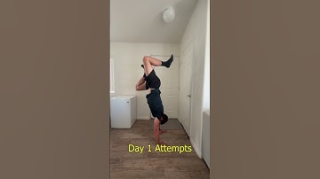 Day 152 - Can a COMPLETE BEGINNER Learn a Handstand in 10 Minutes a Day?
