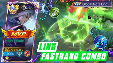LING FASTHAND VS FULL CC HEROES! GLOBAL LING CARRY TEAM IN SOLO RANK - MOBILE LEGENDS