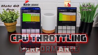 Huawei Kirin 9000S vs Samsung Snap 8Gen 3 - Throttling & Performance Test