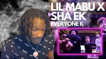 LIL MABU X SHA EK - EVERYONE K (OFFICIAL. MUSIC VIDEO) - SIMPLY REACTIONS