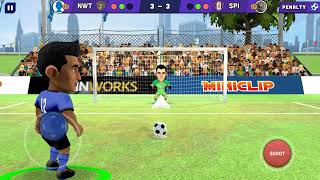 Messi VS ronaldo 5-5 match |Mini Football |Android game (ios,iphone)