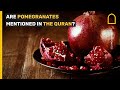 ARE POMEGRANATES MENTIONED IN THE QURAN?