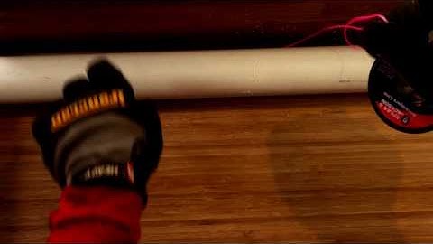 How To Cut PVC Pipe With A String - D.I.Y. At Bunnings