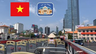 Full Double Decker Bus Tour | Ho Chi Minh City (Saigon)  Largest City in Vietnam