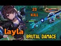 "Layla:🔥 Ultimate Sniper Queen! 23 Kill Domination with Deadly Precision!" 🌙