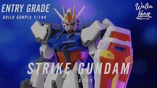 ENTRY Grade Strike Gundam | Build Gunpla | ASMR | Review | Assemble |