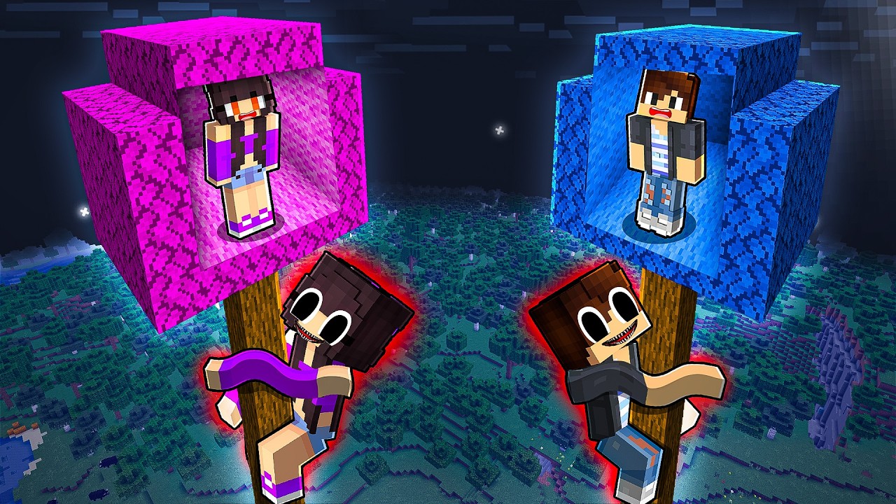 Korkunç KLON vs AĞAÇ EV - Minecraft