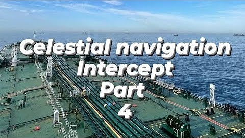 celestial navigation intercept Persian language part 4