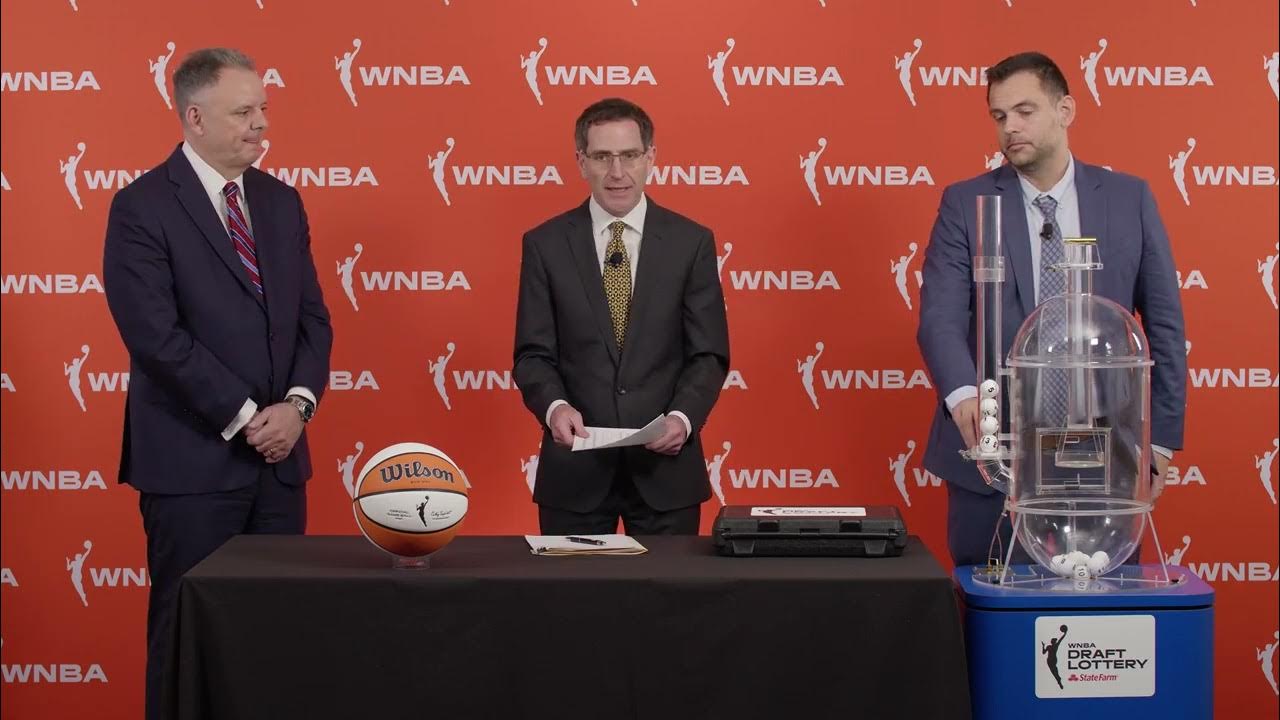 2024 WNBA Draft Lottery Full Drawing YouTube