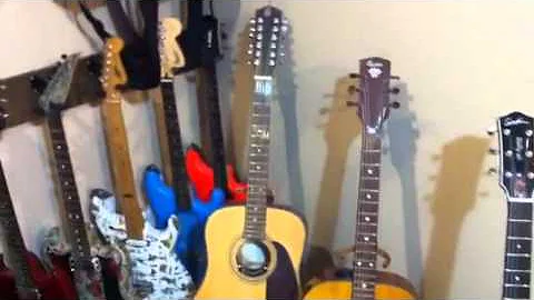 Andre's guitar room