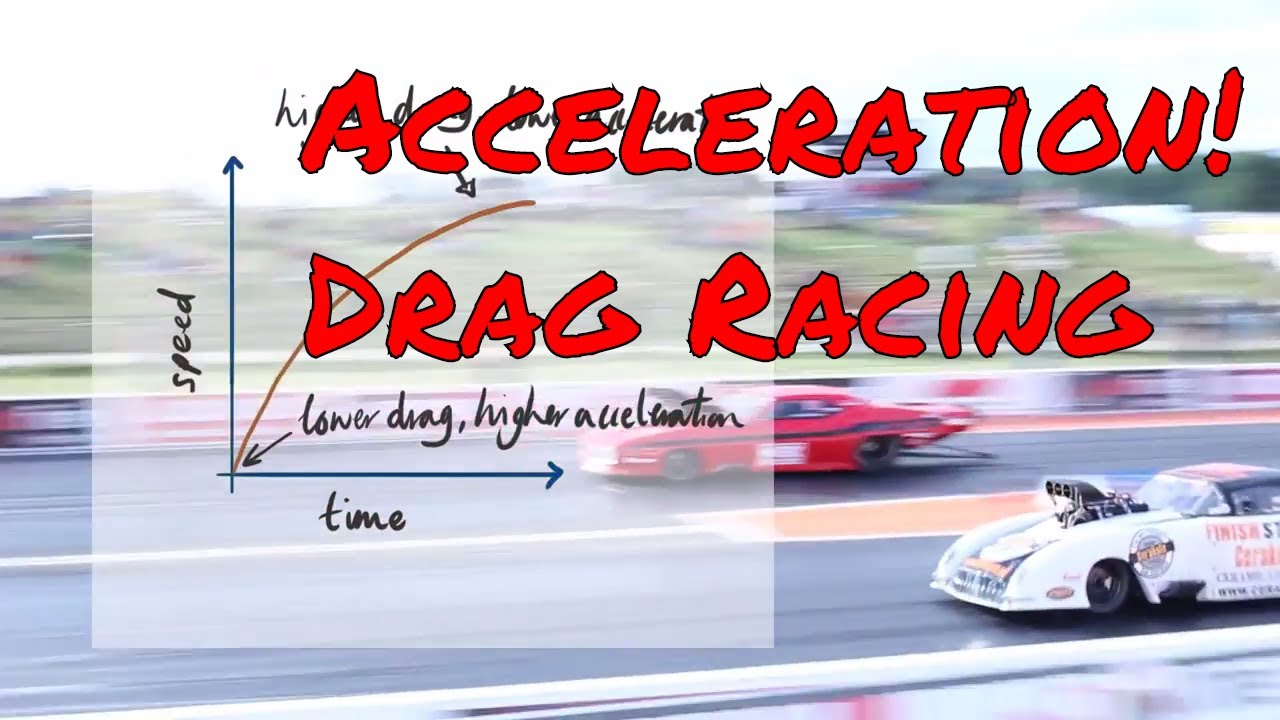 What's the acceleration a dragster? Drag Racing at Santa Pod Raceway - GCSE Physics -